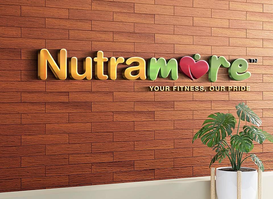 Nutramore 3d logo