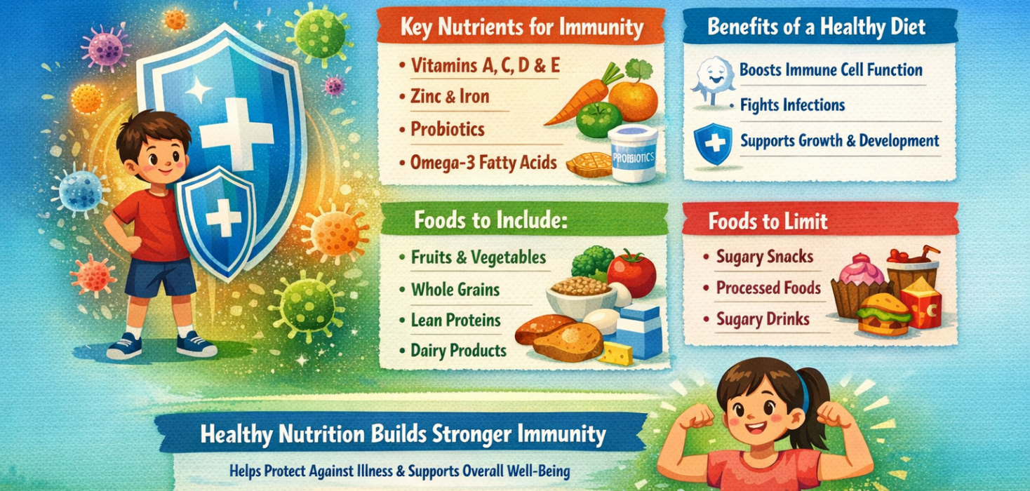 How Nutrition Impacts Immunity in Growing Children