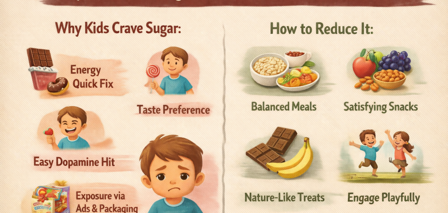 Why Kids Crave Sugar—and How to Reduce It Without Force